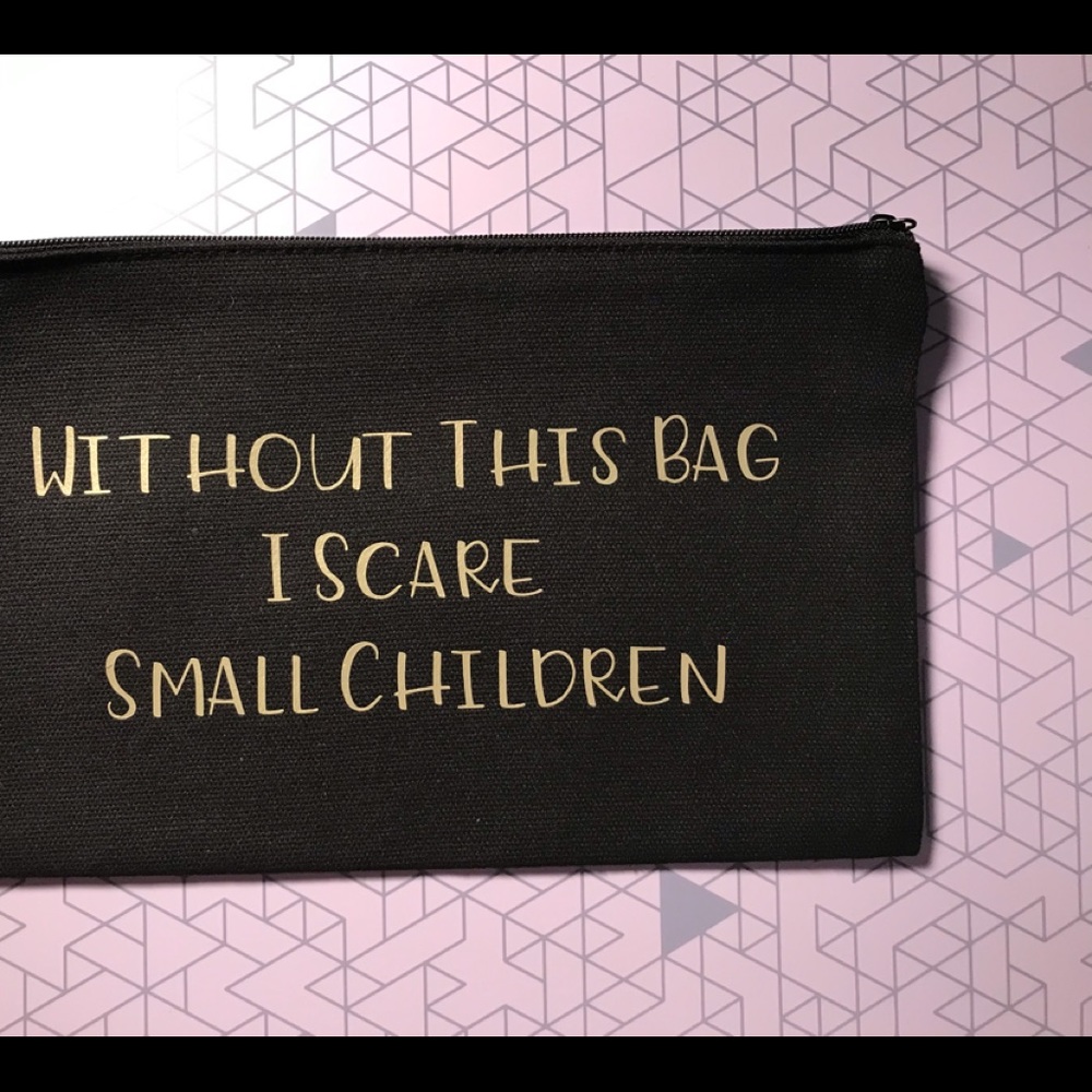 Custom Makeup Bag / Snack Pouch